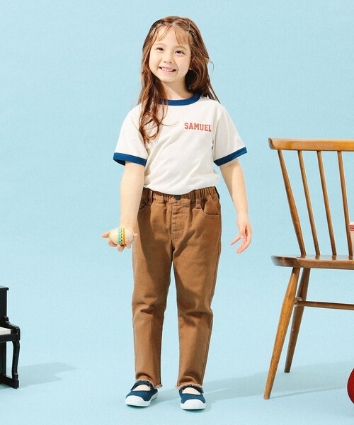 B:MING by BEAMS(ビーミングバイビームス)の「B:MING by BEAMS / らくらく カットオフ クロップド パンツ(100~140cm)(その他パンツ・キッズ・ベージュ/ナチュラル/インディゴブルー・130/120/110/100/140)」の13枚目の写真