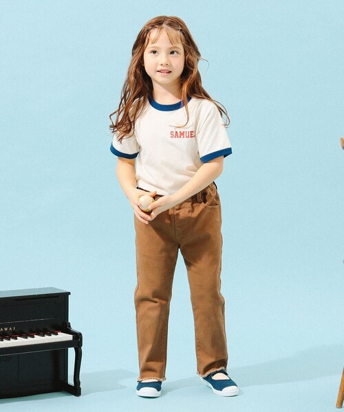 B:MING by BEAMS(ビーミングバイビームス)の「B:MING by BEAMS / らくらく カットオフ クロップド パンツ(100~140cm)(その他パンツ・キッズ・ベージュ/ナチュラル/インディゴブルー・130/120/110/100/140)」の14枚目の写真