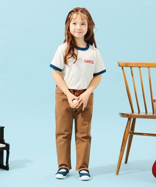 B:MING by BEAMS(ビーミングバイビームス)の「B:MING by BEAMS / らくらく カットオフ クロップド パンツ(100~140cm)(その他パンツ・キッズ・ベージュ/ナチュラル/インディゴブルー・130/120/110/100/140)」の15枚目の写真