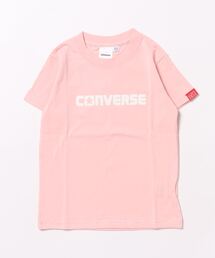 CONVERSE（コンバース）の「CONVERSE/コンバース　フロッキープリント半袖Tシャツ（Tシャツ/カットソー）」