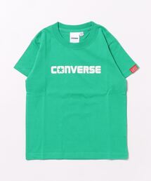 CONVERSE（コンバース）の「CONVERSE/コンバース　フロッキープリント半袖Tシャツ（Tシャツ/カットソー）」