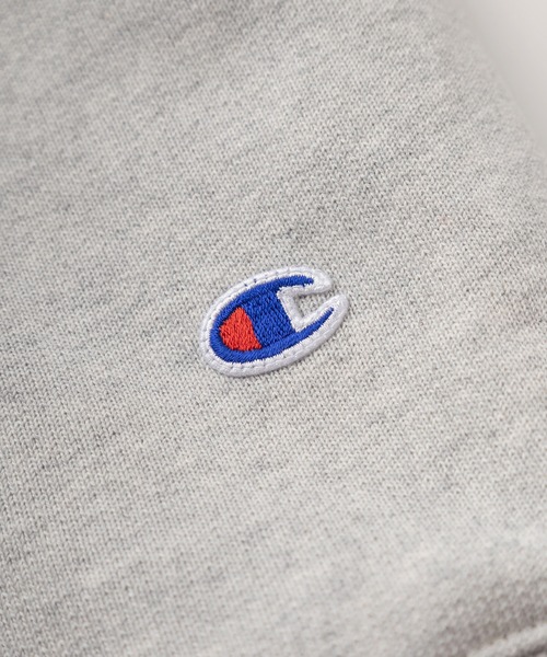 Champion（チャンピオン）の「【Champion/チャンピオン】REVERSWEAVE カレッジロゴデザイン フーデッドスウェットシャツ/プルパーカー/フーディー/裏起毛（パーカー・メンズ・ホワイト/グレー/オートミール・M/L/XL）」の8枚目の写真