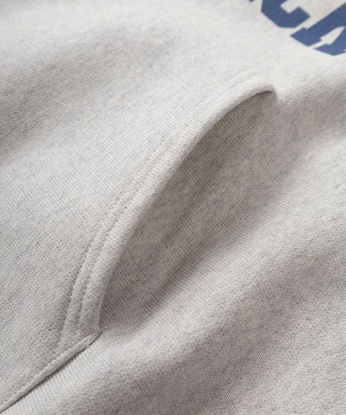 Champion（チャンピオン）の「【Champion/チャンピオン】REVERSWEAVE カレッジロゴデザイン フーデッドスウェットシャツ/プルパーカー/フーディー/裏起毛（パーカー・メンズ・ホワイト/グレー/オートミール・M/L/XL）」の16枚目の写真