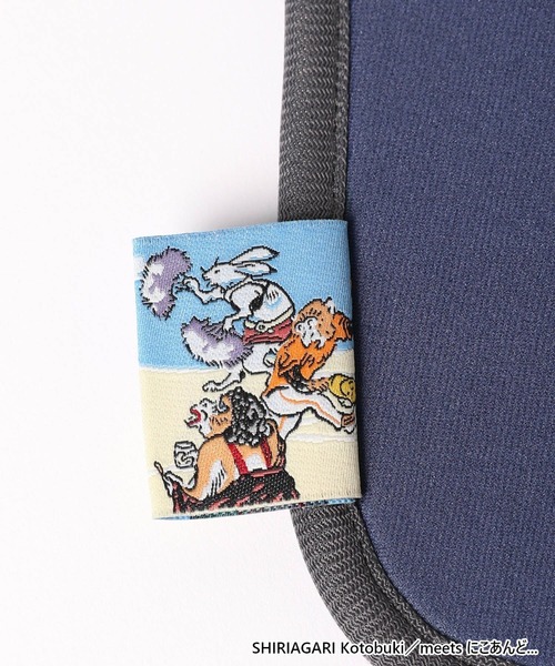 niko and...(ニコアンド)の「【しりあがり寿】コラボ サウナマット(バス/トイレグッズ・レディース・ネイビー・0)」の6枚目の写真