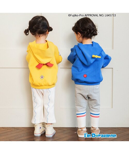 apres les cours(アプレレクール)の「I'm Doraemon キャラクターパーカー(パーカー・キッズ・ブルー/イエロー・80/90/100/110/120/130)」の12枚目の写真