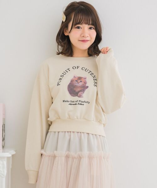 セール】CAT裏毛トレーナー（Tシャツ/カットソー）｜ems excite
