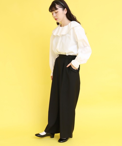 didizizi(ディディジジ)の「プリーツポケットPT(その他パンツ・レディース・ブラック/グレー・FREE)」の16枚目の写真