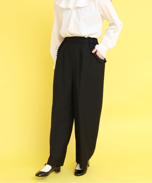 didizizi(ディディジジ)の「プリーツポケットPT(その他パンツ・レディース・ブラック/グレー・FREE)」の11枚目の写真