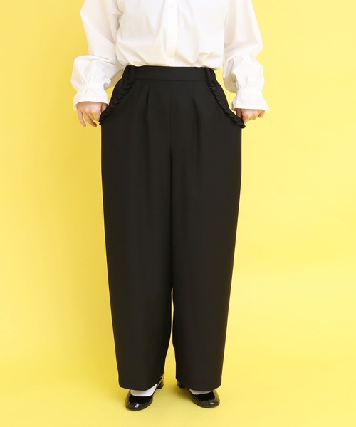 didizizi(ディディジジ)の「プリーツポケットPT(その他パンツ・レディース・ブラック/グレー・FREE)」の12枚目の写真