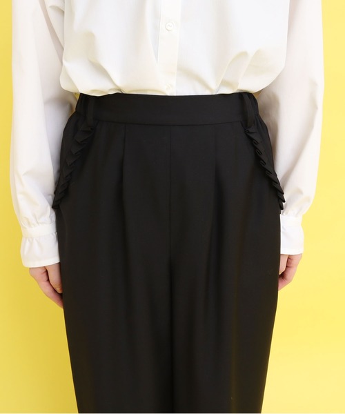 didizizi(ディディジジ)の「プリーツポケットPT(その他パンツ・レディース・ブラック/グレー・FREE)」の6枚目の写真