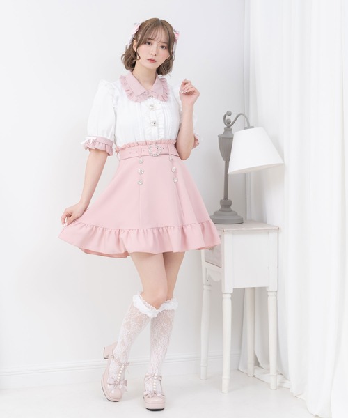 DearMyLove(ディアマイラブ)の「上品リボンパールスクエアトゥパンプス(パンプス・レディース・ブラック/ベビーピンク/ホワイト・23cm/24.5cm/22.5cm/25cm/23.5cm/25.5cm/24cm)」の8枚目の写真