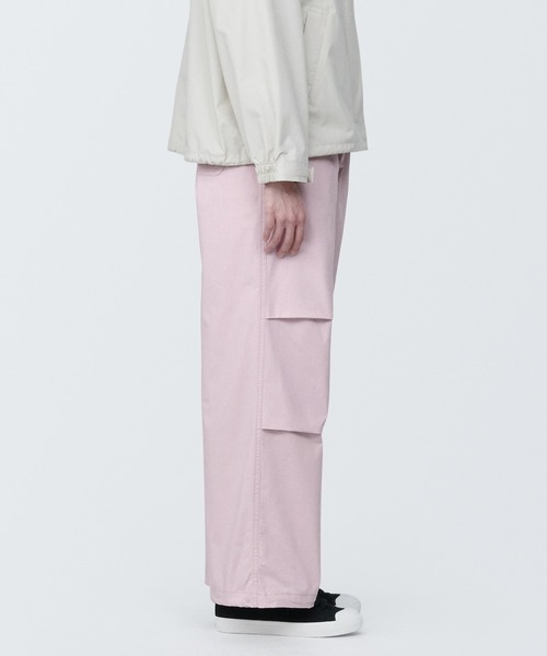 無印良品（ムジルシリョウヒン）の「婦人　パラシュートイージーパンツ（その他パンツ・レディース・オフホワイト/チャコールグレー/ダークグリーン/ブラック/ライトピンク・XS/S/M/XL/L）」の11枚目の写真