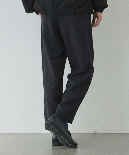 417 EDIFICE（フォーワンセブンエディフィス）の「【LANATEC / ラナテック】ウーリーカルゼタックイージーパンツ（スラックス・メンズ・カーキ/ブラウン/ブラック/ボルドー/ベージュ・SMALL/MEDIUM/LARGE）」の17枚目の写真