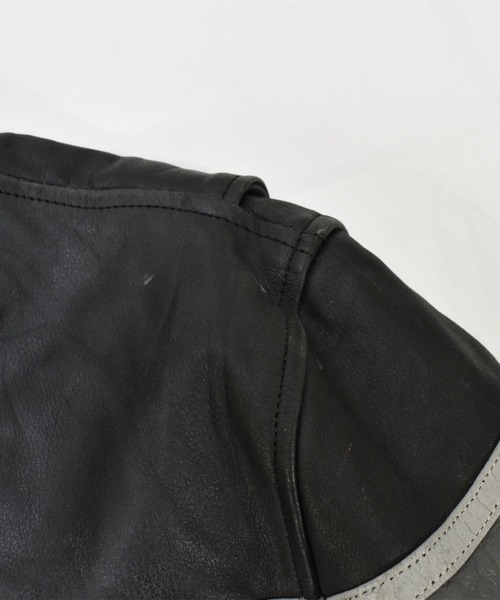 レーシングジャケット 古着 レザー racing jacket (レーシングジャケット) | 古着屋 EAGLEBASE