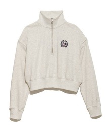 【NIKE】ウィメンズ オーバーサイズド 1/2ジップ クロップ フリース スウェットシャツ
