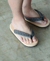 BEAMS JAPAN | 〈UNISEX〉うらつか工房 × BEAMS JAPAN / 別注 下駄サンダル 柄(サンダル)