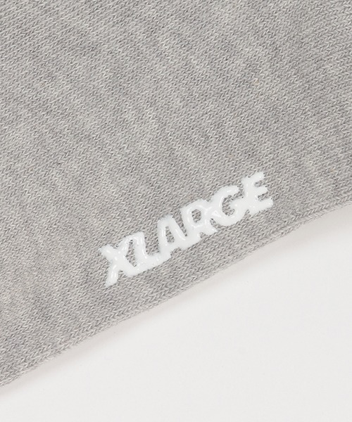 XLARGE KIDS(エクストララージキッズ)の「リブロゴソックス(ソックス/靴下・キッズ・ブルー/グレー/ブラック・13-15cm/19-21cm/15-17cm/17-19cm)」の6枚目の写真