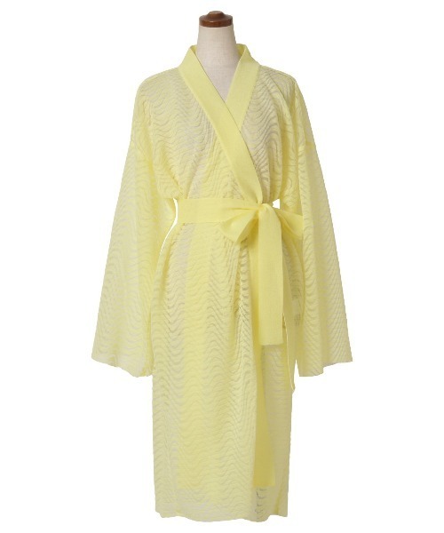 KEITA MARUYAMA(ケイタマルヤマ)の「SUIMON Gown(カーディガン/ボレロ・レディース・ブラック/イエロー/ピンク・S)」の3枚目の写真