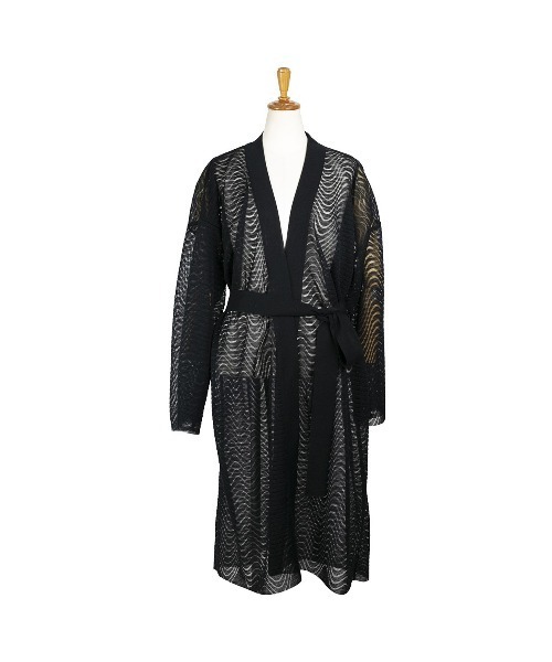 KEITA MARUYAMA(ケイタマルヤマ)の「SUIMON Gown(カーディガン/ボレロ・レディース・ブラック/イエロー/ピンク・S)」の2枚目の写真