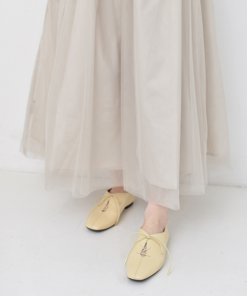 Au BANNISTER（オゥバニスター）の「レースアップソフトシューズ（ドレスシューズ・レディース・ブラック/アイボリー/クリーム・39/35/36/37/38）」の12枚目の写真