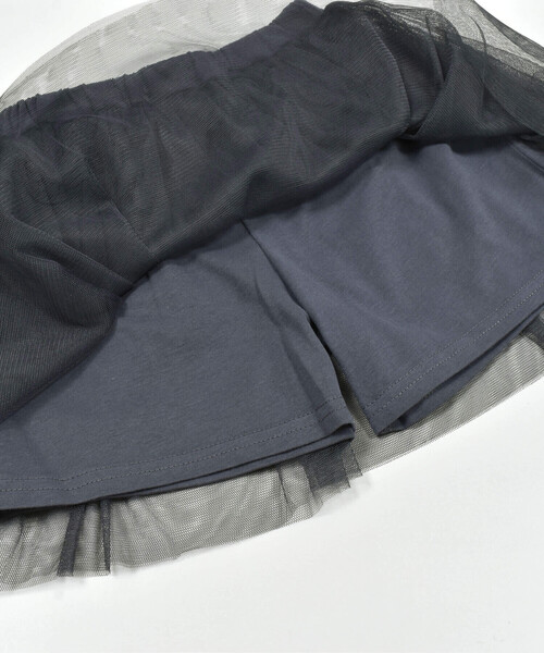 birthday party(バースデイパーティー)の「ふんわりチュールスカートパンツ(80~110cm)(その他パンツ・キッズ・グレー・XS/S/M)」の8枚目の写真