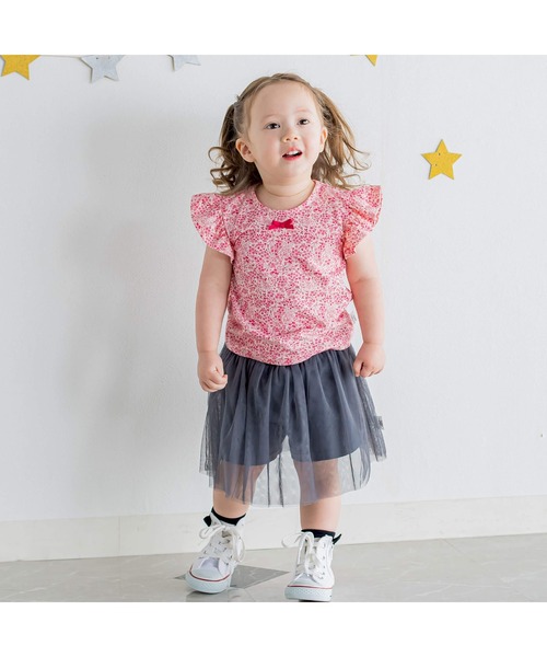 birthday party(バースデイパーティー)の「ふんわりチュールスカートパンツ(80~110cm)(その他パンツ・キッズ・グレー・XS/S/M)」の17枚目の写真