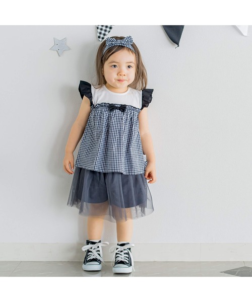 birthday party(バースデイパーティー)の「ふんわりチュールスカートパンツ(80~110cm)(その他パンツ・キッズ・グレー・XS/S/M)」の18枚目の写真