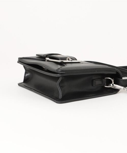 ANAP（アナップ）の「ベルトデザインバック（ショルダーバッグ・レディース・イエロー系その他/ブラック/シルバー・FREE）」の5枚目の写真