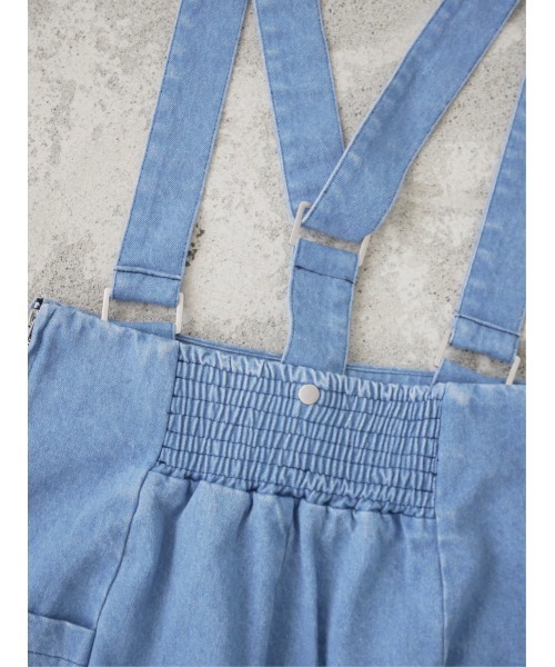 TRUNC（トランクエイティーエイト）の「2way Denim Jumper Skirt（デニムスカート・レディース・ブルー/ネイビー・FREE）」の17枚目の写真