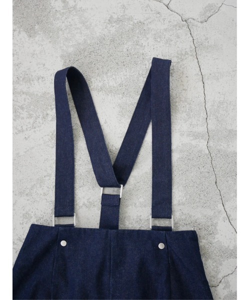 TRUNC（トランクエイティーエイト）の「2way Denim Jumper Skirt（デニムスカート・レディース・ブルー/ネイビー・FREE）」の20枚目の写真