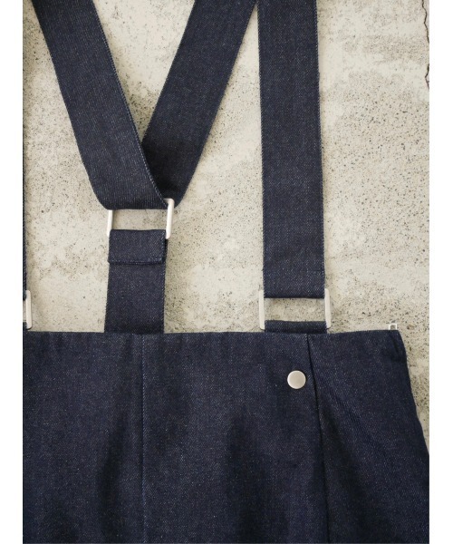 TRUNC（トランクエイティーエイト）の「2way Denim Jumper Skirt（デニムスカート・レディース・ブルー/ネイビー・FREE）」の21枚目の写真