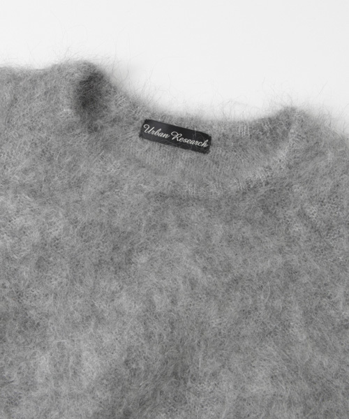 URBAN RESEARCH（アーバンリサーチ）の「UR モヘヤニットプルオーバー（ニット/セーター・レディース・ベージュ/オフホワイト/グレー/ピンク・FREE）」の16枚目の写真