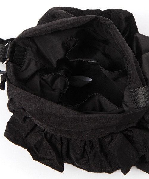 niko and...(ニコアンド)の「オリジナルフリルショルダーバッグ(ショルダーバッグ・レディース・ブルー/ブラック/アイボリー・0)」の8枚目の写真