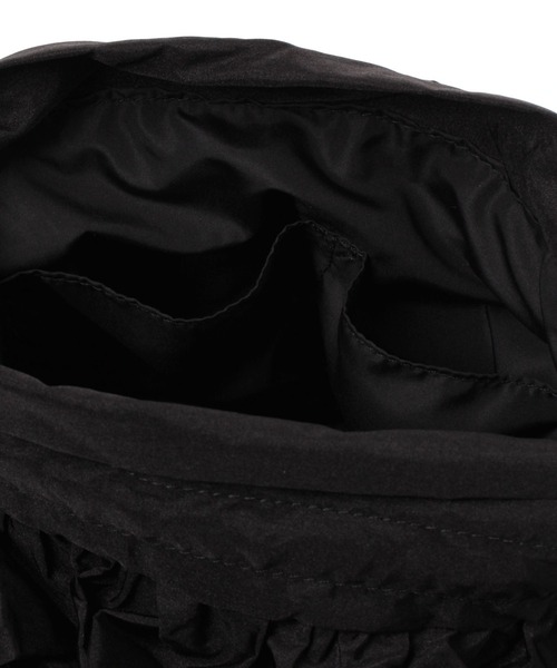 niko and...(ニコアンド)の「オリジナルフリルショルダーバッグ(ショルダーバッグ・レディース・ブルー/ブラック/アイボリー・0)」の9枚目の写真