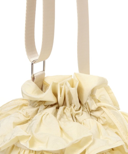 niko and...(ニコアンド)の「オリジナルフリルショルダーバッグ(ショルダーバッグ・レディース・ブルー/ブラック/アイボリー・0)」の11枚目の写真