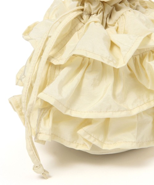 niko and...(ニコアンド)の「オリジナルフリルショルダーバッグ(ショルダーバッグ・レディース・ブルー/ブラック/アイボリー・0)」の12枚目の写真