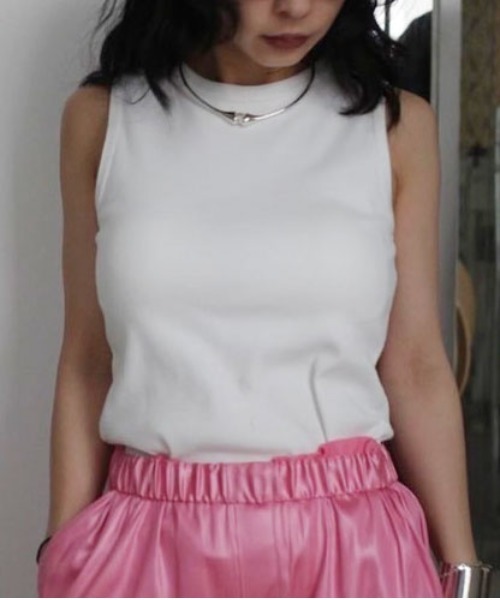 Ameri（アメリ）の「USEFUL BACK SHEER TANK TOP（タンクトップ）」 - WEAR