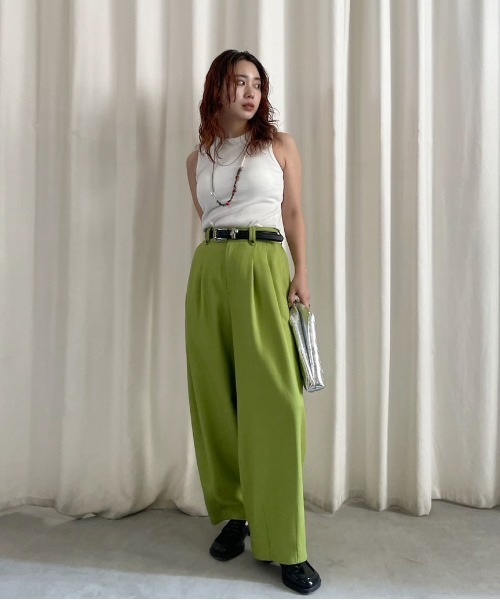 Ameri（アメリ）の「USEFUL BACK SHEER TANK TOP（タンクトップ）」 - WEAR