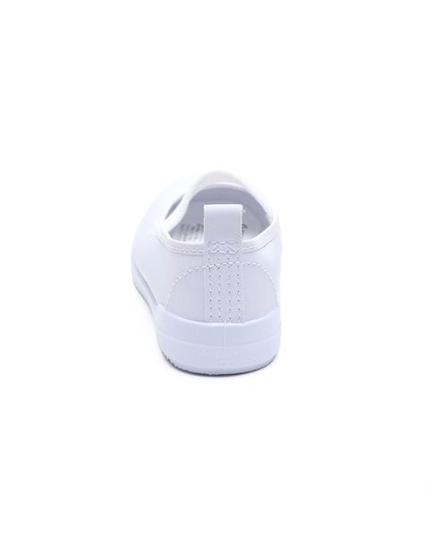 MoonStar(ムーンスター)の「【MoonStar/ムーンスター】ビニールバレー 上履き(スリッポン・キッズ・ホワイト・15.0cm/16.0cm/17.0cm/18.0cm/19.0cm/20.0cm/21.0cm/21.5cm/22.0cm/22.5cm/23.0cm/23.5cm/24.0cm/24.5cm/25.0cm/25.5cm/26.0cm/27.0cm/14.0cm)」の5枚目の写真