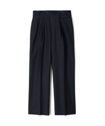 ゼニア 2タックストレートパンツ