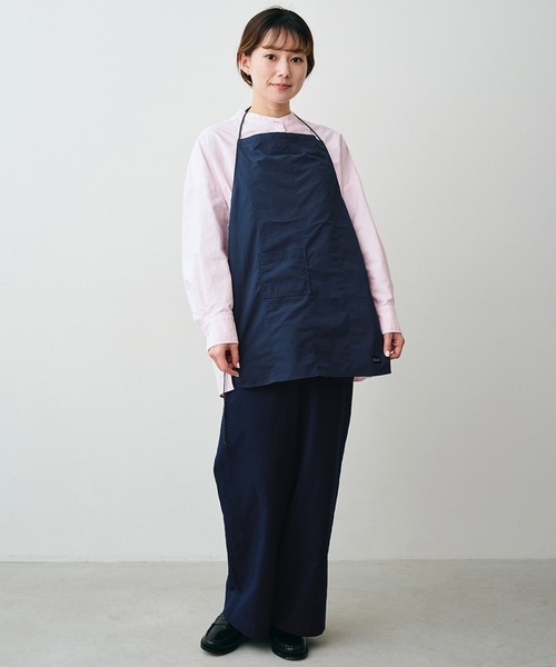 Sunny clouds（サニークラウズ）の「サニークラウズ　いつでもエプロン（エプロン・レディース・ネイビー/ブラック/グレイッシュベージュ・ONE SIZE）」の10枚目の写真