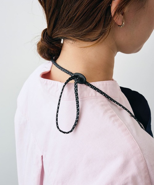 Sunny clouds（サニークラウズ）の「サニークラウズ　いつでもエプロン（エプロン・レディース・ネイビー/ブラック/グレイッシュベージュ・ONE SIZE）」の13枚目の写真