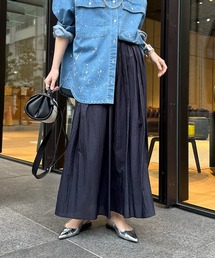 【WEB限定】シアーオーガンジースカート