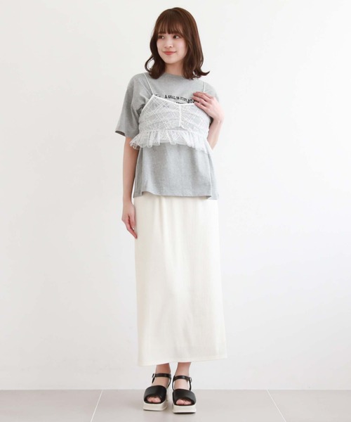 archives（アルシーヴ）の「ＦＺＩＰカットリブタイトスカート（スカート・レディース・オレンジ/ブラック/アイボリー/グリーン・MEDIUM）」の12枚目の写真