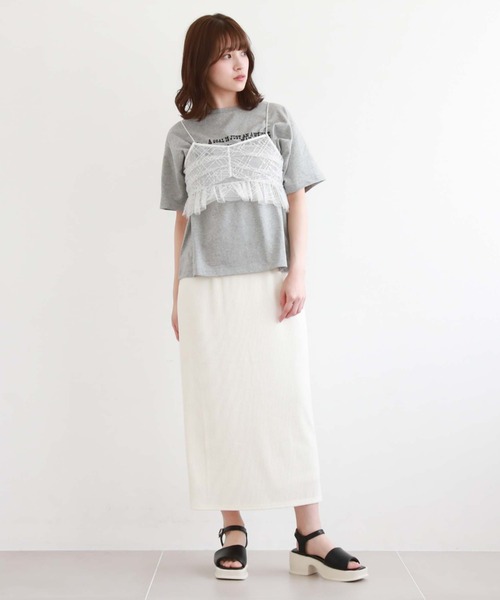 archives（アルシーヴ）の「ＦＺＩＰカットリブタイトスカート（スカート・レディース・オレンジ/ブラック/アイボリー/グリーン・MEDIUM）」の11枚目の写真