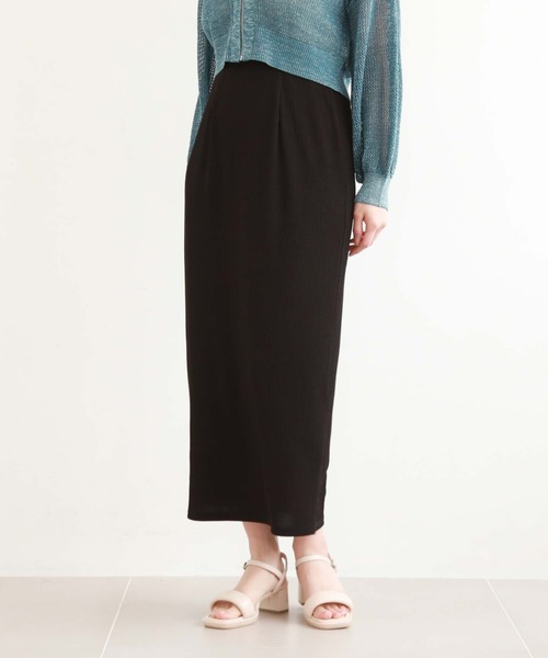 archives（アルシーヴ）の「ＦＺＩＰカットリブタイトスカート（スカート・レディース・オレンジ/ブラック/アイボリー/グリーン・MEDIUM）」の22枚目の写真