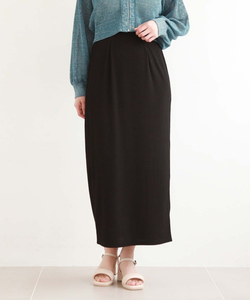 archives（アルシーヴ）の「ＦＺＩＰカットリブタイトスカート（スカート・レディース・オレンジ/ブラック/アイボリー/グリーン・MEDIUM）」の21枚目の写真