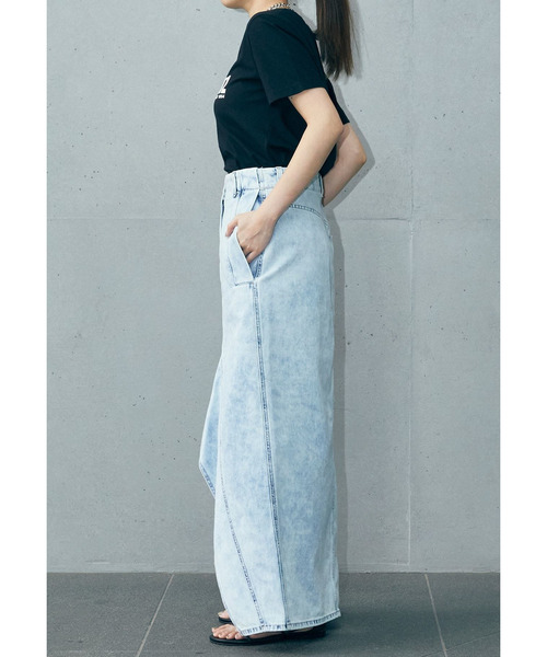 TELA(テラ)の「<TELA(テラ)>“ALEX"デニムスカート(スカート・レディース・ライトブルー・42)」の18枚目の写真