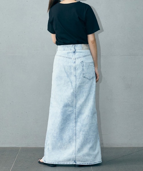 TELA(テラ)の「<TELA(テラ)>“ALEX"デニムスカート(スカート・レディース・ライトブルー・42)」の11枚目の写真