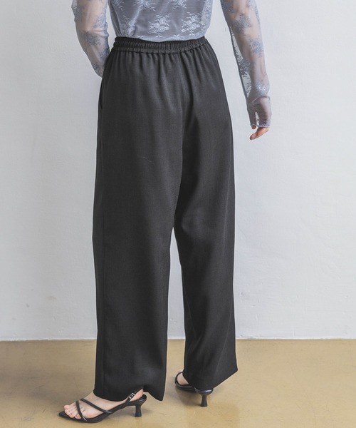 A part by（アパートバイ）の「２タックイージーパンツ（その他パンツ・レディース・ベージュ/グリーン系その他3/ブラック・FREE）」の10枚目の写真